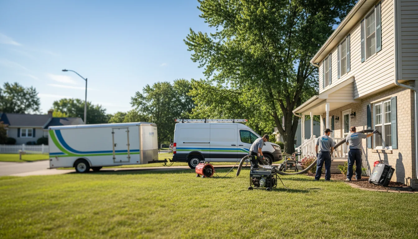 Flooded Basement Restoration And Cleanup With Repair in Fort Drum, NY near me